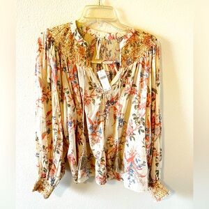New with tags Anthropologie boho top.